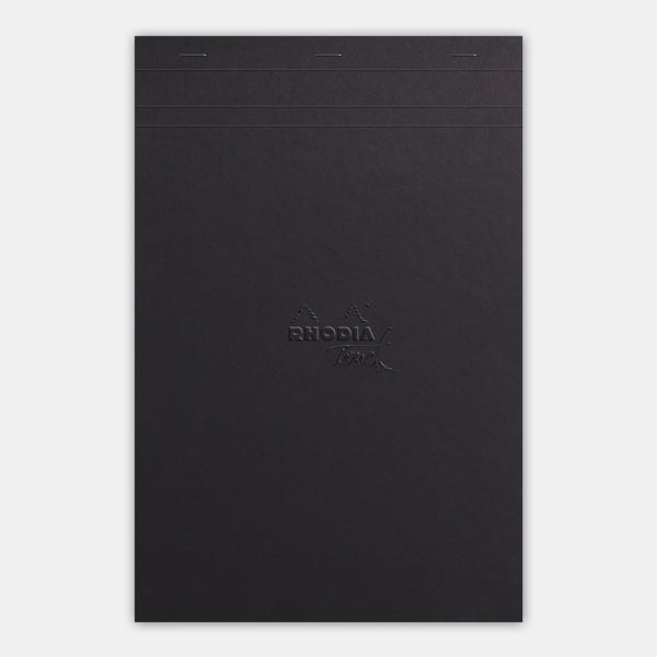 Maya-Block, A4+, Kreuz- und Punktmuster, schwarzes Papier, 120 g/m²