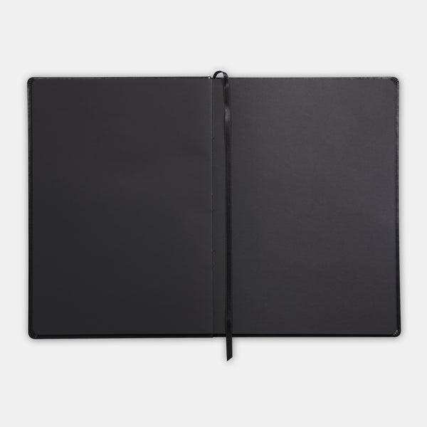 Carbon'on block A4 portrait black paper 120 g/m²