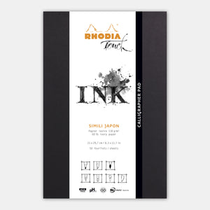 Bloc Calligrapher A4 portrait uni papier naturel 130 g/m²