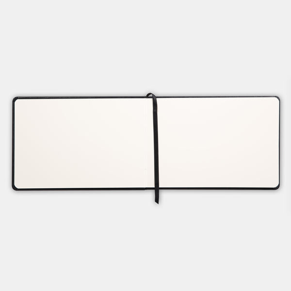 Kalligrafieblock A5, einfarbiges Querformat, Naturpapier 250 g/m²