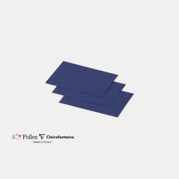 Karte 70x95 Pergament 210g Mitternachtsblauer Pollen