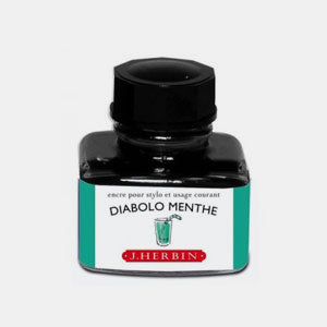 Bottle 30 ml ink for mint diabolo pen