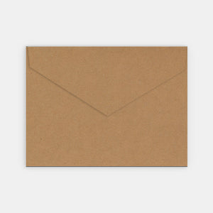 Envelope 140x190 mm kraft material