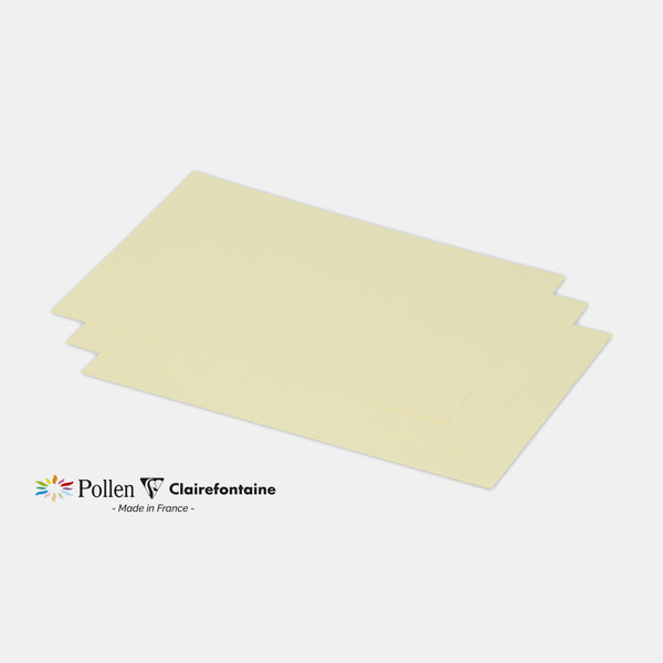 Karte 158x222 Pergament 210g Kanariengelber Pollen