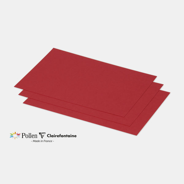 Karte 158x222 Pergament 210g Rote Johannisbeerpollen