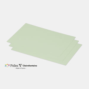 Karte 158x222 Pergament 210g grüner Pollen