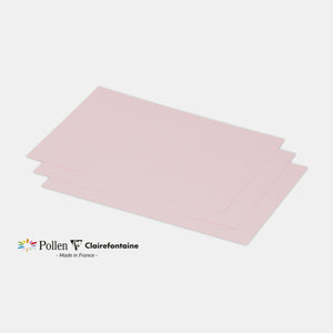 Karte 158x222 Pergament 210g rosa Pollen