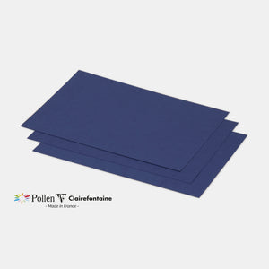 Karte 158x222 Pergament 210g Mitternachtsblauer Pollen