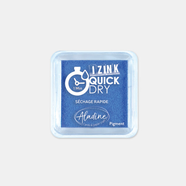 Blue quick-drying ink pad