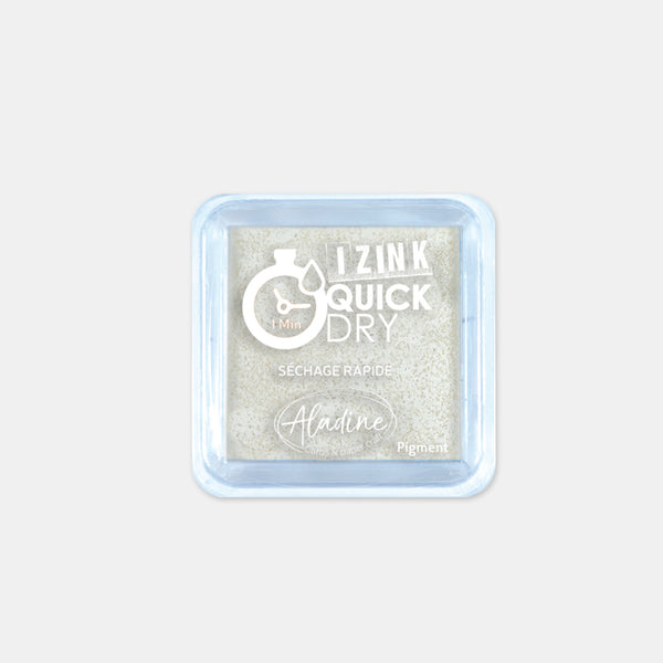 White quick-drying ink pad