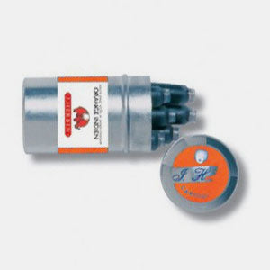 Indische orangefarbene Tintenpatrone