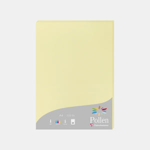A4-Pergamentblatt, 210 g, kanariengelber Pollen