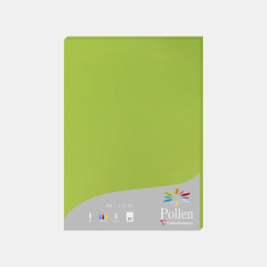 Feuille A4 velin 210g vert menthe Pollen