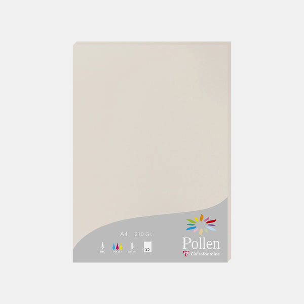 A4 vellum sheet 210g pearl gray Pollen