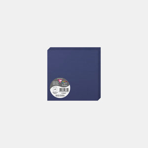Carte pré pliée 135x270 velin 210g bleu nuit Pollen