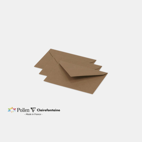 Umschlag 75x100 Kraft 120g Pollen