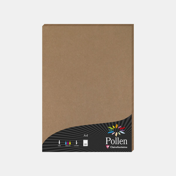 A4-Kraftpapierblatt 120 g Pollen