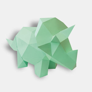 Baby paper triceratops