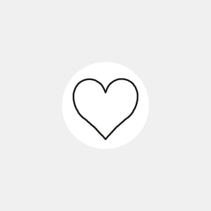 Pastille symbole coeur