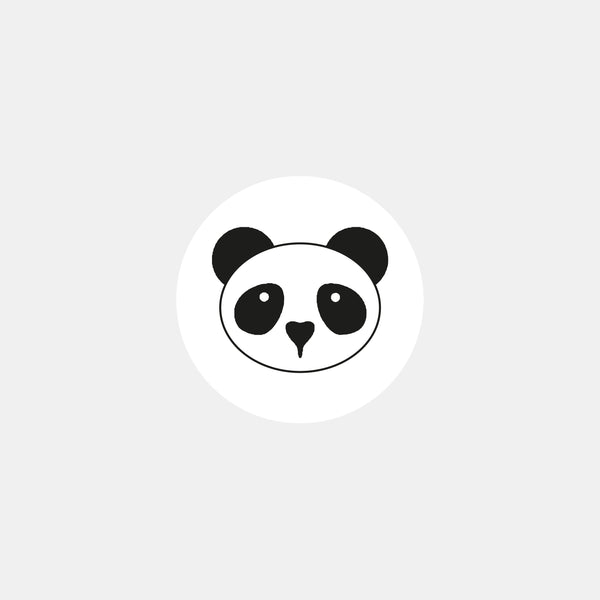 Pastille symbole panda