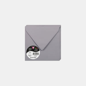 Enveloppe 140x140 velin 120g gris koala Pollen