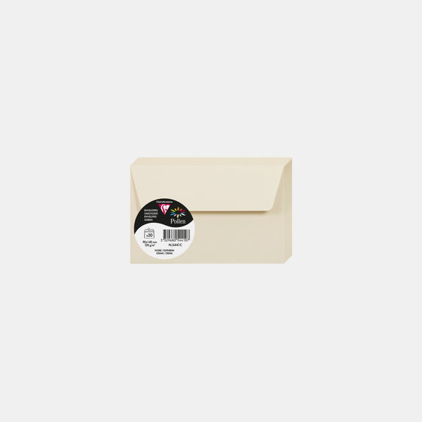 Envelope 90x140 vellum 120g ivory Pollen