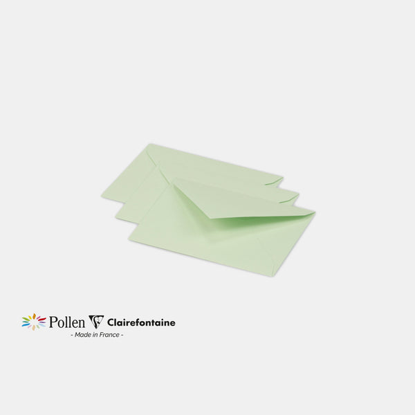 Umschlag 75x100 Pergament 120g grüner Pollen