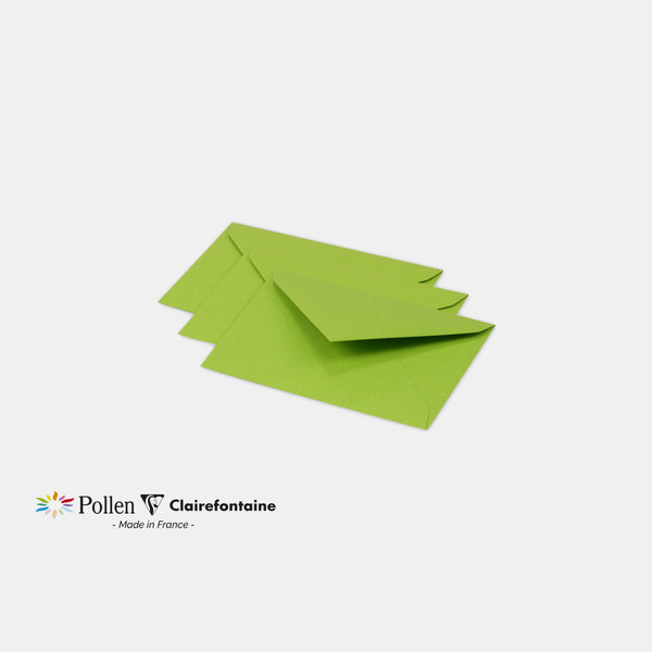 Umschlag 75x100 Pergament 120g mintgrüner Pollen