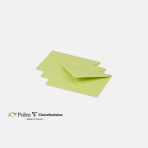 Umschlag 75x100 Pergament 120g grüner Knospenpollen