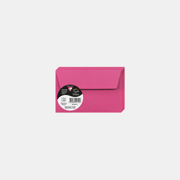 Envelope 90x140 vellum 120g fuchsia pink Pollen