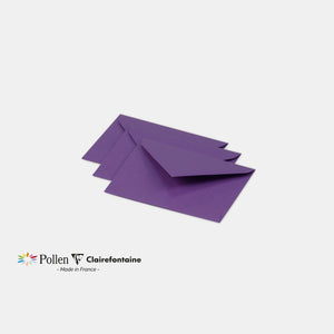 Umschlag 75x100 Pergament 120g lila Pollen