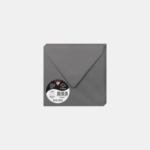 Envelope 140x140 vellum 120g steel gray Pollen