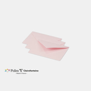 Umschlag 75x100 Pergament 120g rosa Pollen