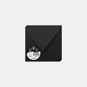 Envelope 140x140 vellum 120g black Pollen