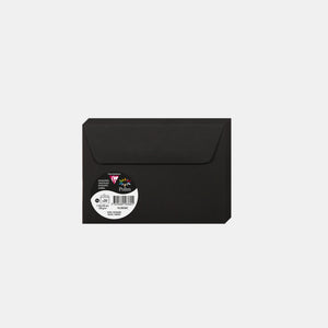 Envelope 114x162 vellum 120g black Pollen