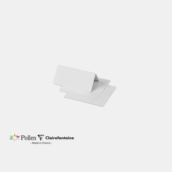 Place marker 85x80 vellum 210g white Pollen