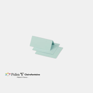 Place marker 85x80 vellum 210g jade green Pollen