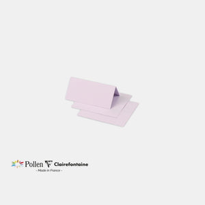 Platzmarker 85x80 Pergament 210g lila Pollen