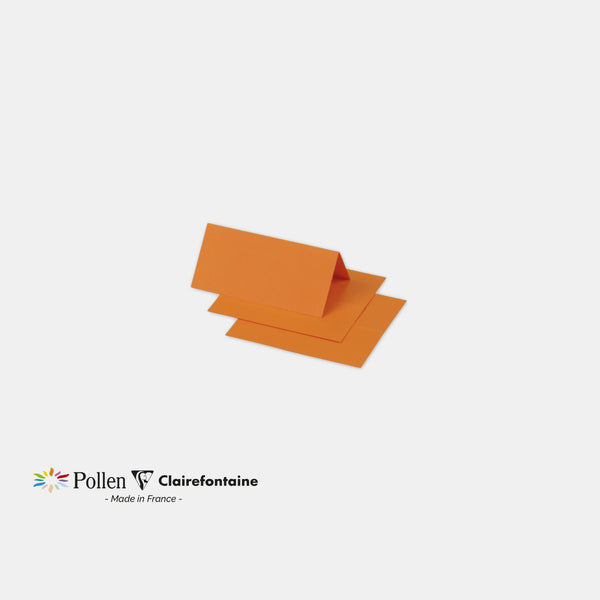 Platzmarker 85x80 Pergament 210g Kapuzinerkresse Pollen