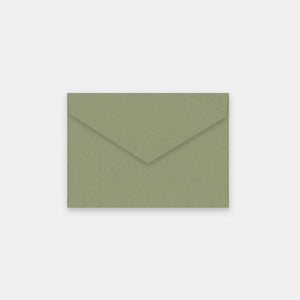 Envelope 90x140 mm olive kraft