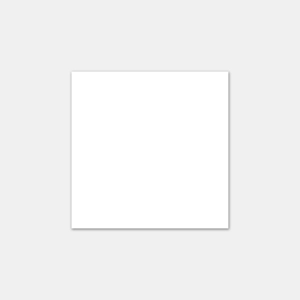 Carte 90x90mm velin blanc