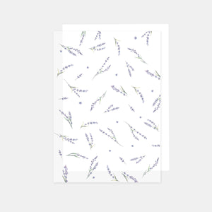A4-Blatt bedrucktes Transparentpapier, 90 g, Lavendel