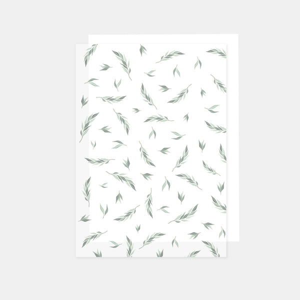 A4-Blatt bedrucktes Transparentpapier, 90 g, pflanzlich
