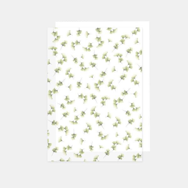 A4-Blatt bedrucktes Transparentpapier 90g Ginko