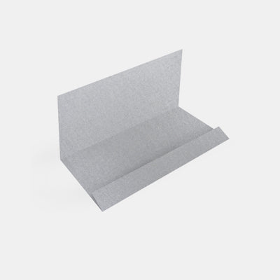 Triptyque decale td2 metallise argent