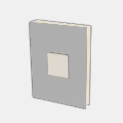 Photo album 30x24 light gray canvas, cream interior
