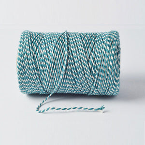 Bäckerschnur Original Petrolblau – 20-Meter-Spule