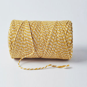 Bäckergarn original senfgelb – 20-Meter-Spule