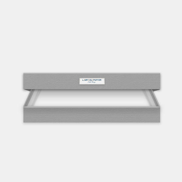 Boite A4 Sven gris flanelle