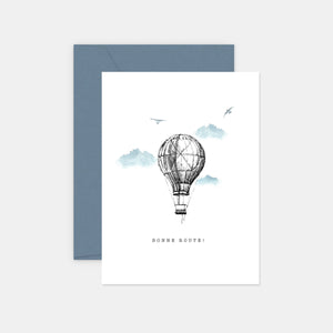 Gute Streckenkarte - Heißluftballon